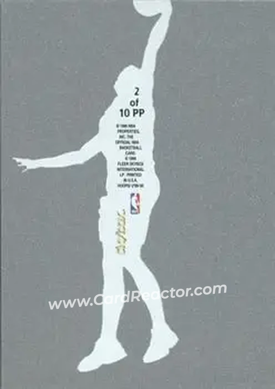 Back of Keith Van Horn