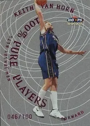 1999-00 Hoops #2PP Pure Players 100 Percent Keith Van Horn