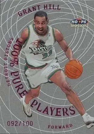 1999-00 Hoops #4PP Pure Players 100 Percent Grant Hill