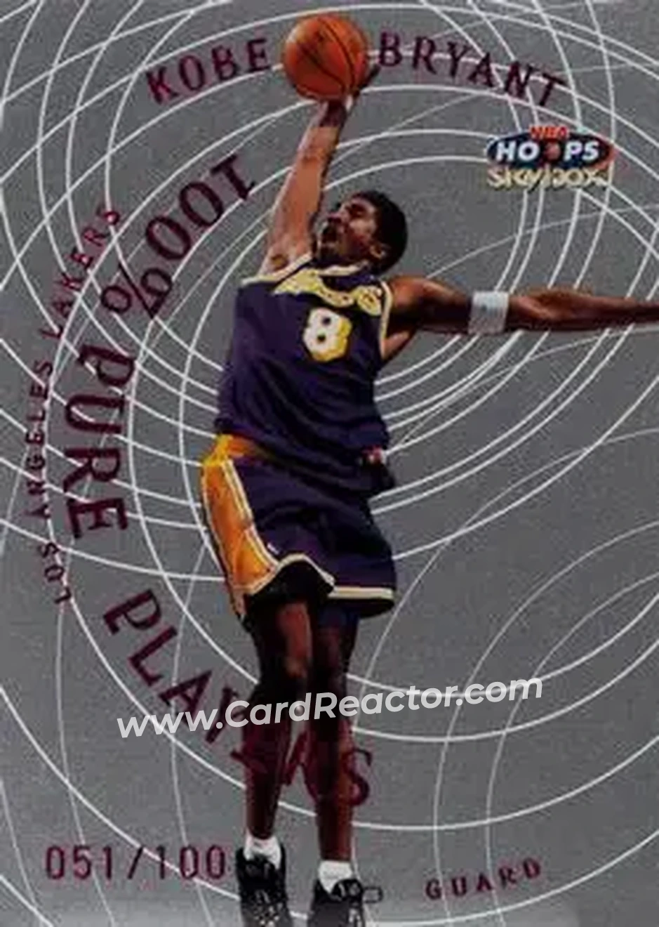 Front of Kobe Bryant