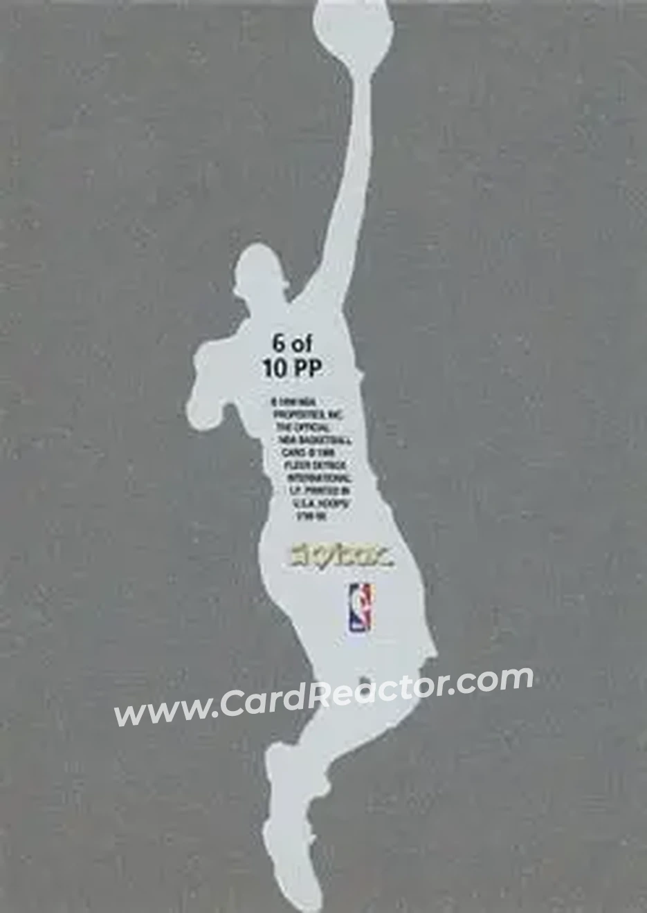 Back of Kevin Garnett