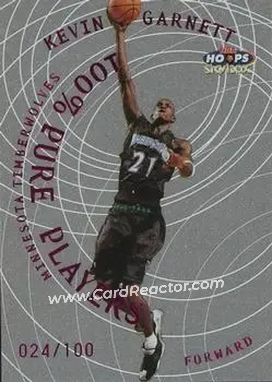 Front of Kevin Garnett