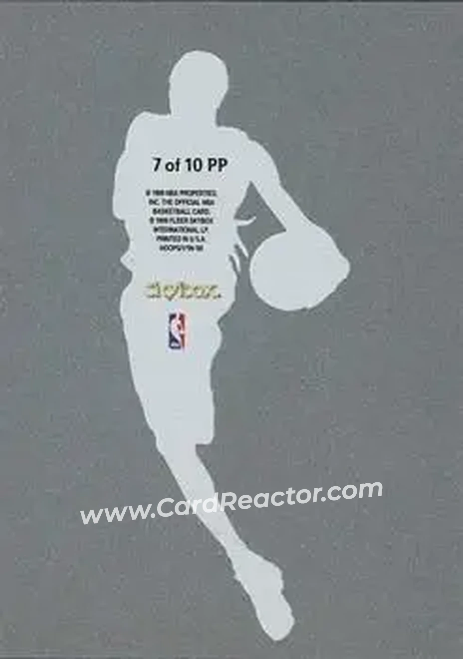 Back of Allen Iverson