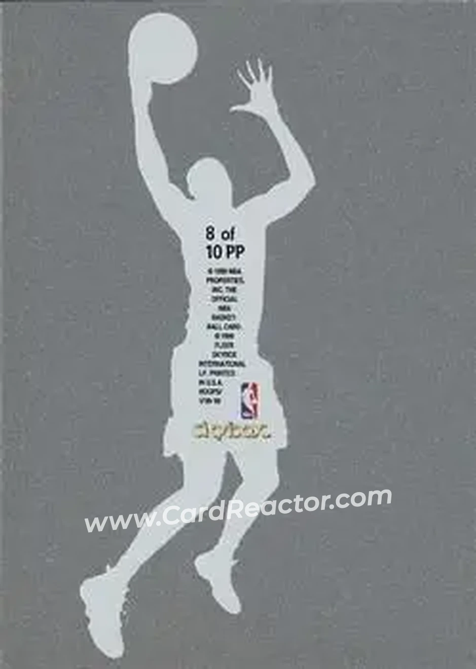 Back of Antoine Walker