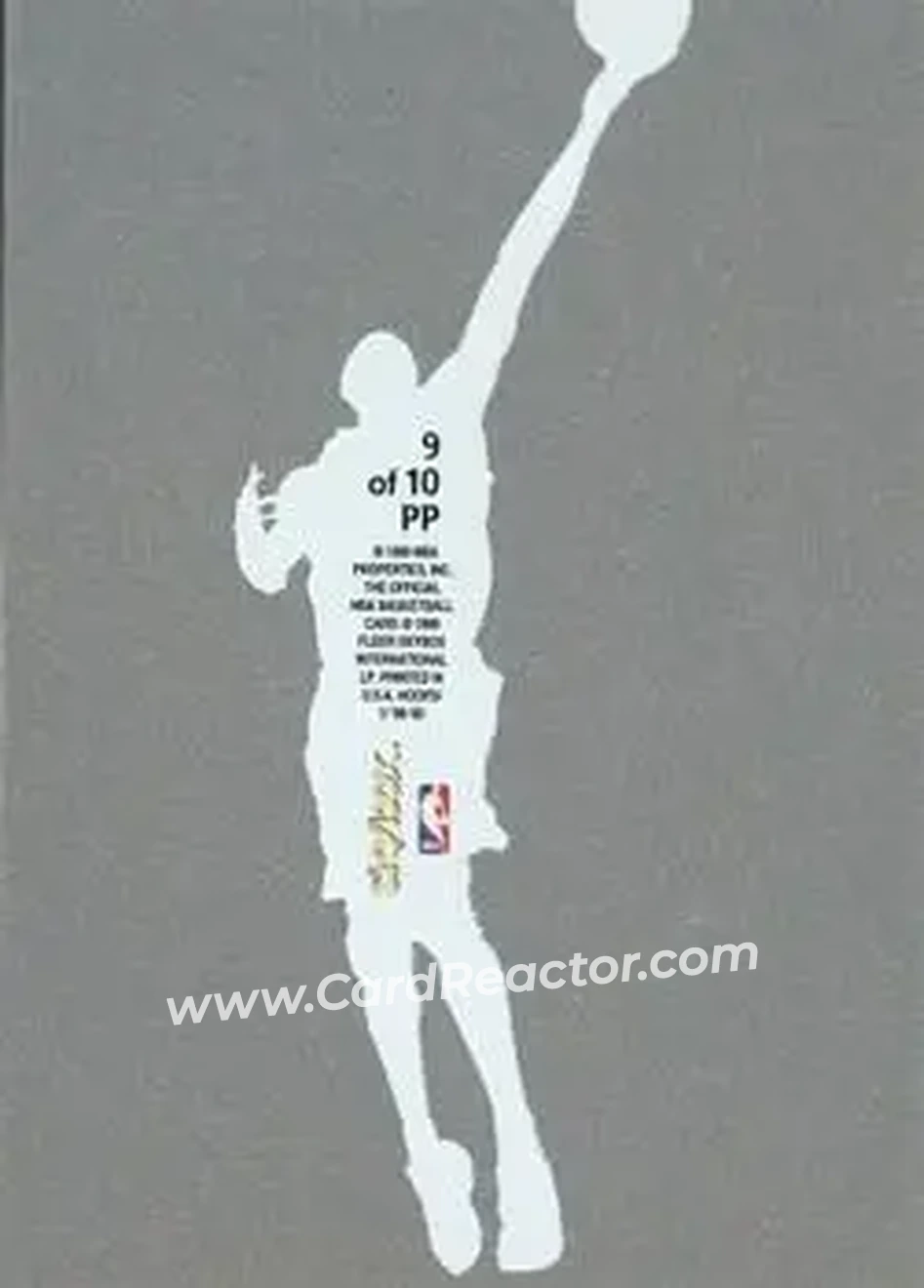 Back of Shareef Abdur-Rahim