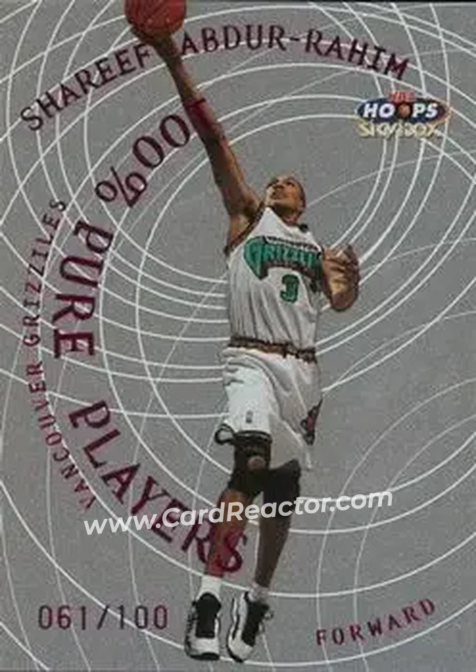 Front of Shareef Abdur-Rahim