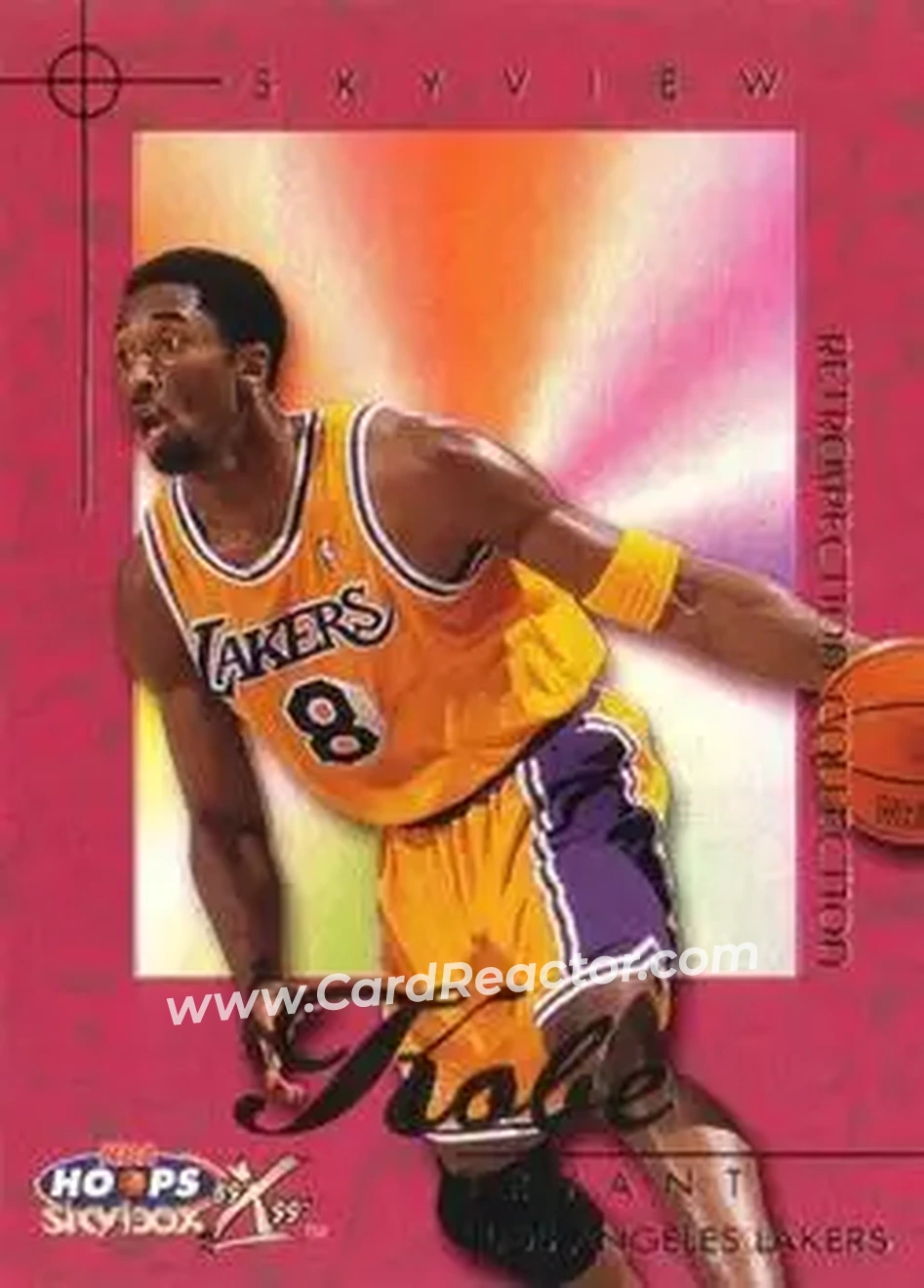 Front of Kobe Bryant