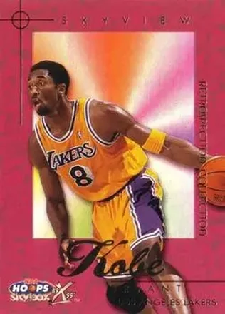 1999-00 Hoops Decade #2RC Retrospection Collection Kobe Bryant