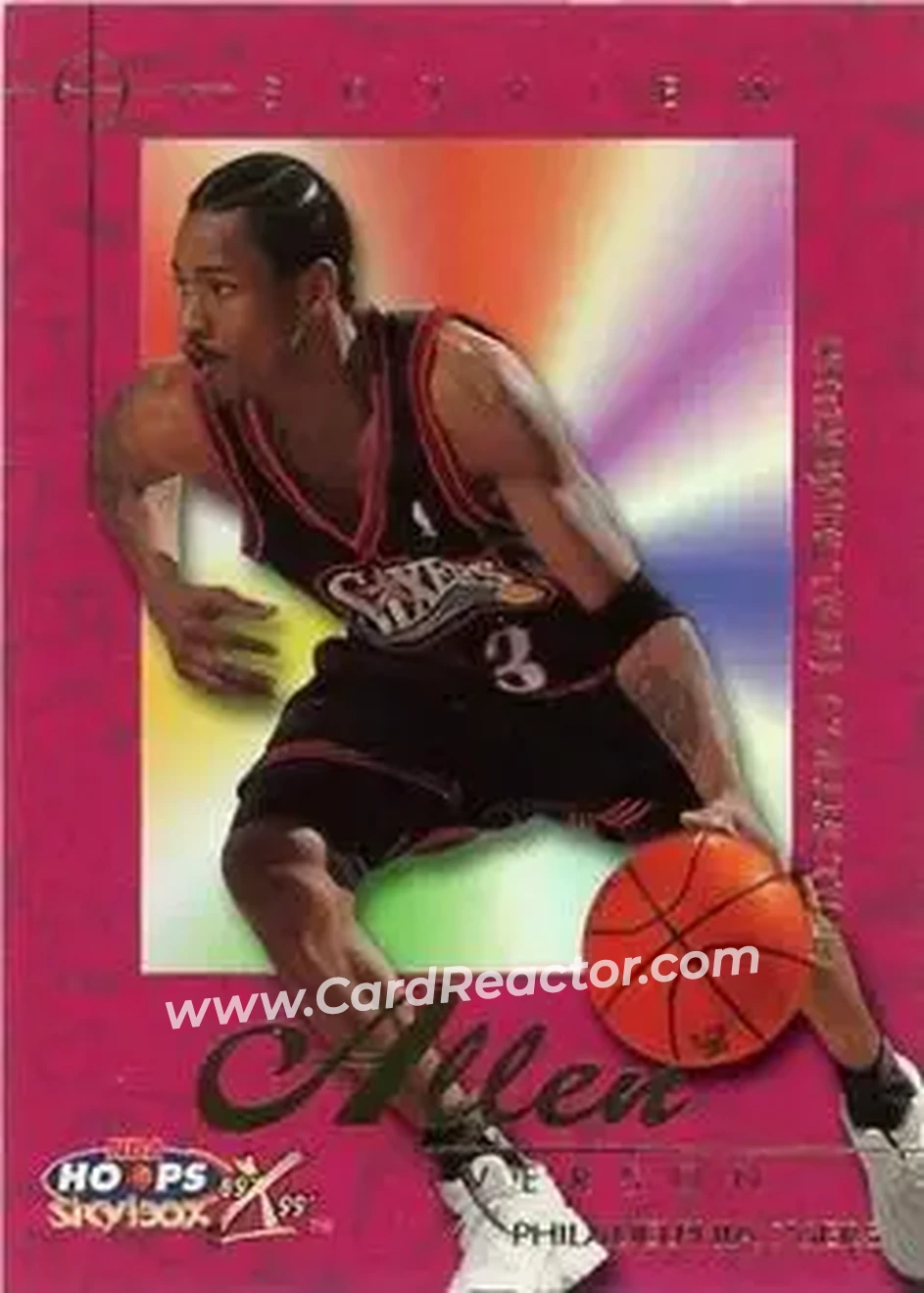 Front of Allen Iverson