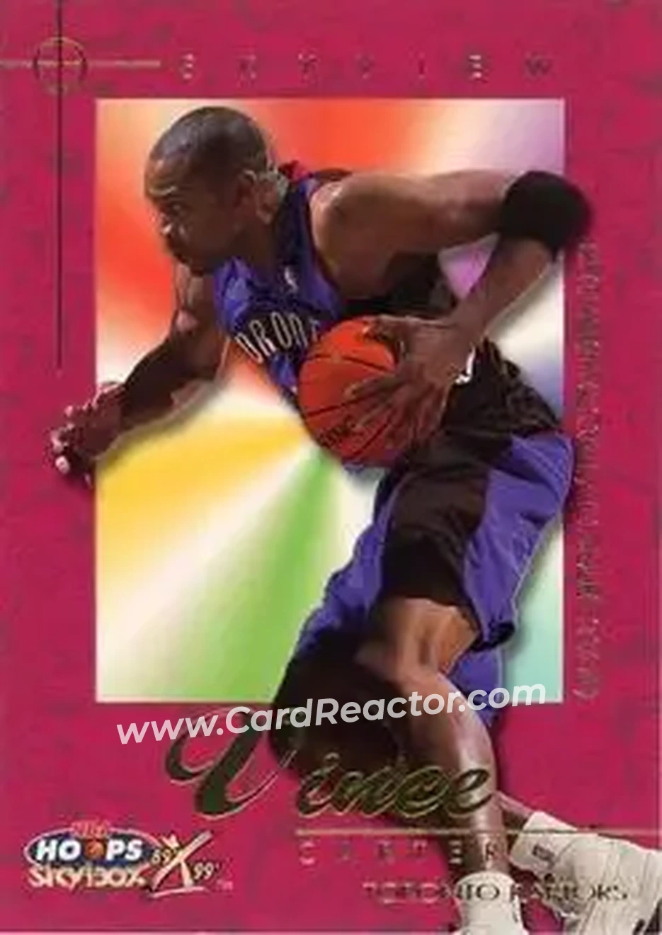 Front of Vince Carter