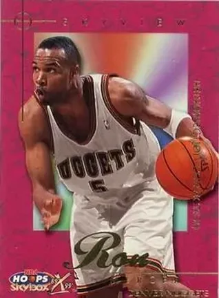1999-00 Hoops Decade #6RC Retrospection Collection Ron Mercer