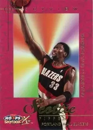 1999-00 Hoops Decade #9RC Retrospection Collection Scottie Pippen