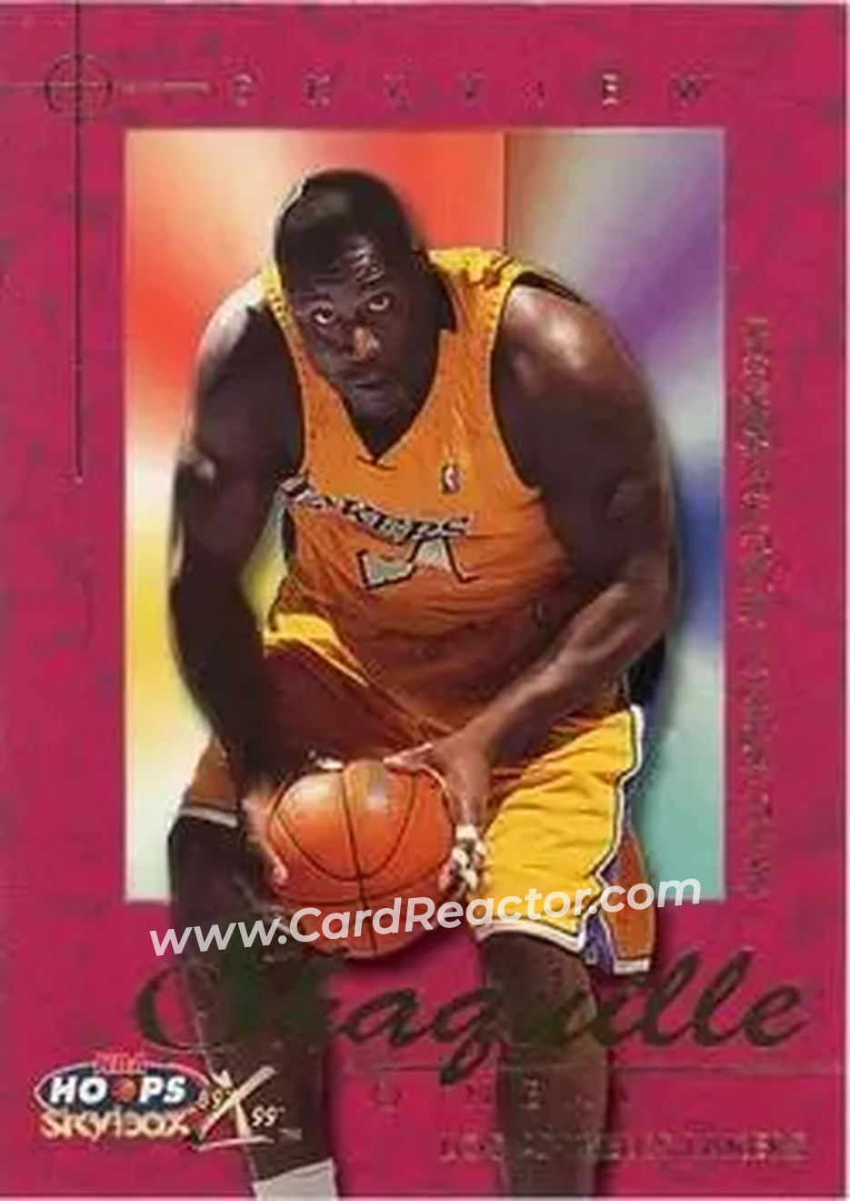 Front of Shaquille O'Neal