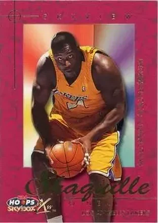 1999-00 Hoops Decade #10RC Retrospection Collection Shaquille O'Neal