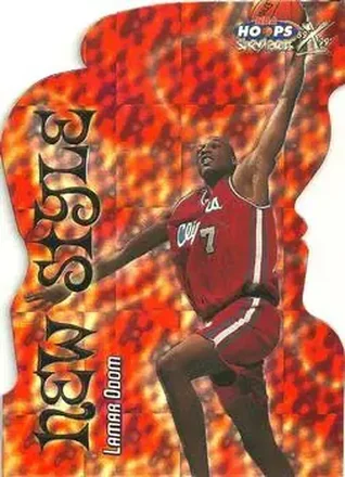 1999-00 Hoops Decade - New Style Die Cut #2NS Lamar Odom