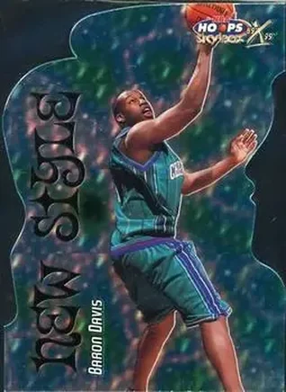 1999-00 Hoops Decade - New Style Die Cut #5NS Baron Davis