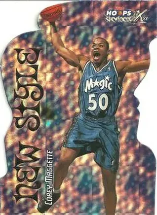 1999-00 Hoops Decade - New Style Die Cut #6NS Corey Maggette