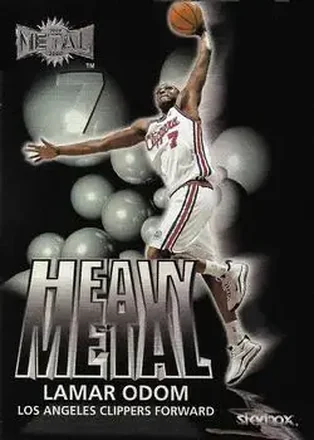 1999-00 Metal #3 H Heavy Metal Lamar Odom