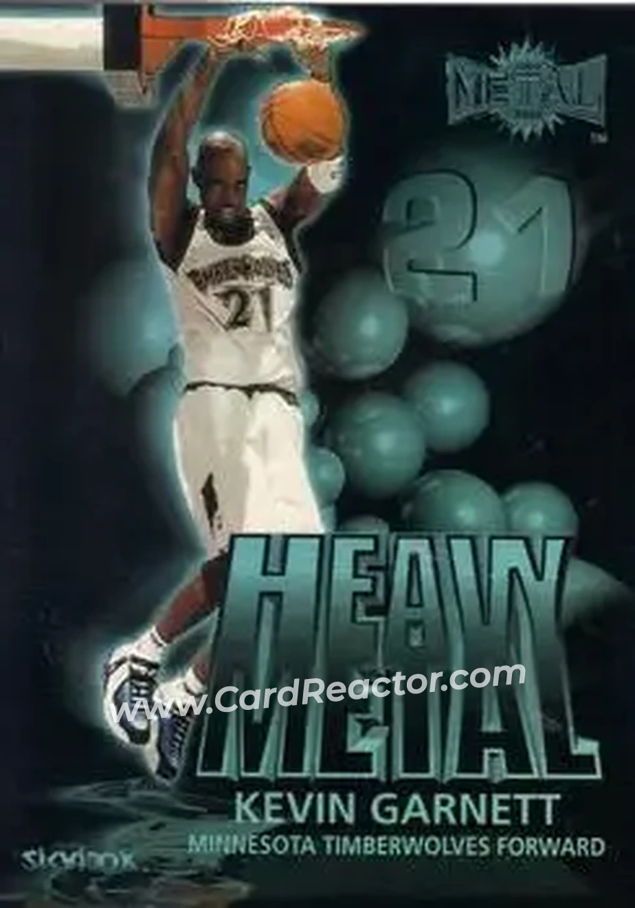Front of Kevin Garnett