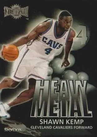 1999-00 Metal #5 H Heavy Metal Shawn Kemp