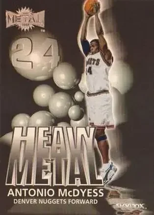 1999-00 Metal #7 H Heavy Metal Antonio McDyess