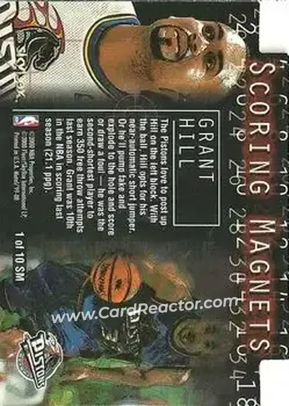 Back of Grant Hill