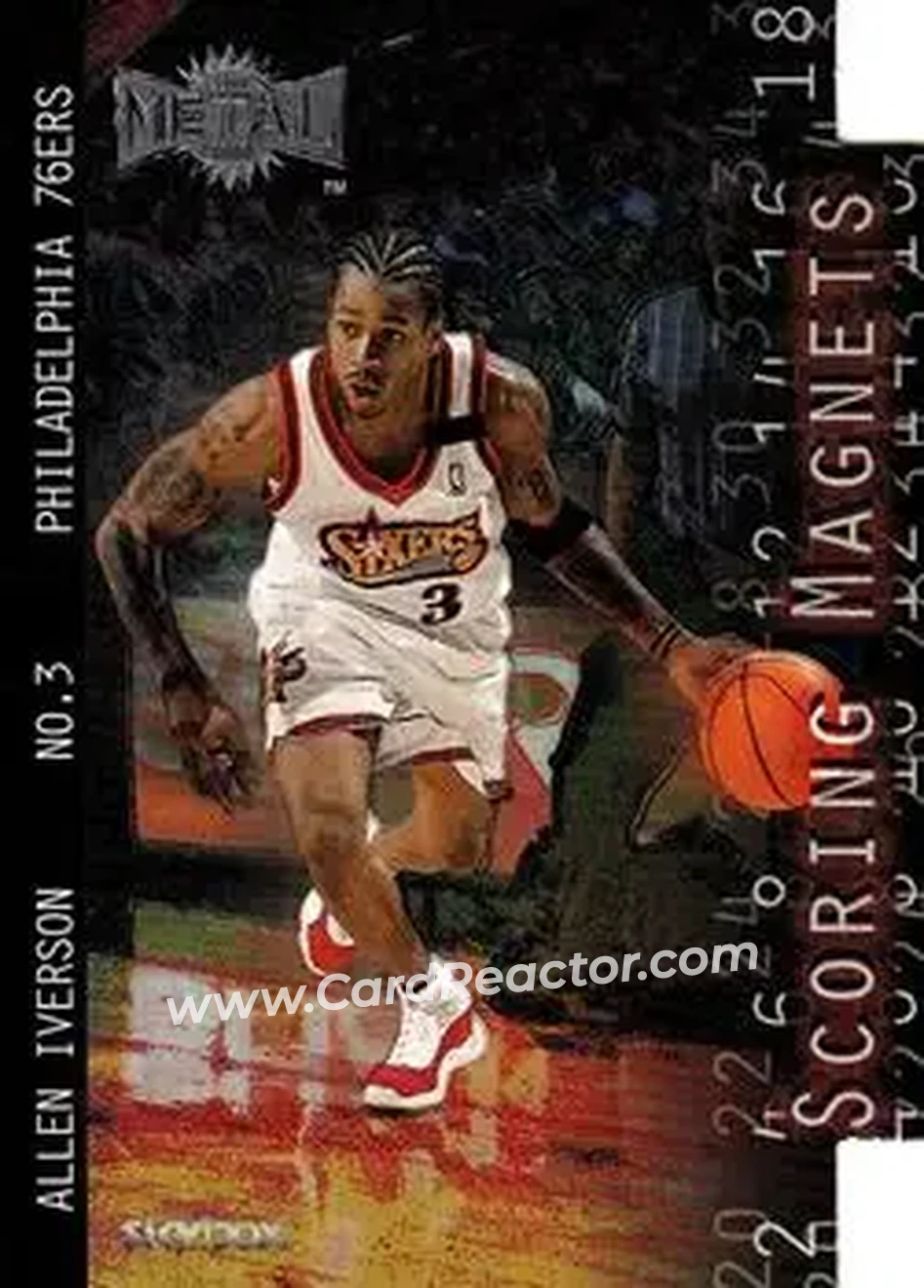 Front of Allen Iverson