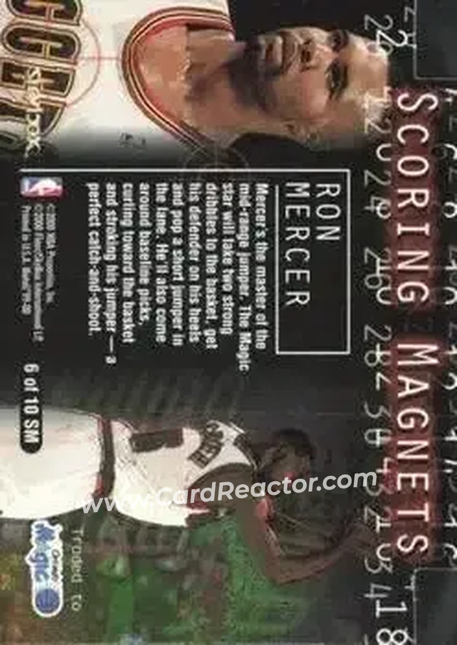 Back of Ron Mercer