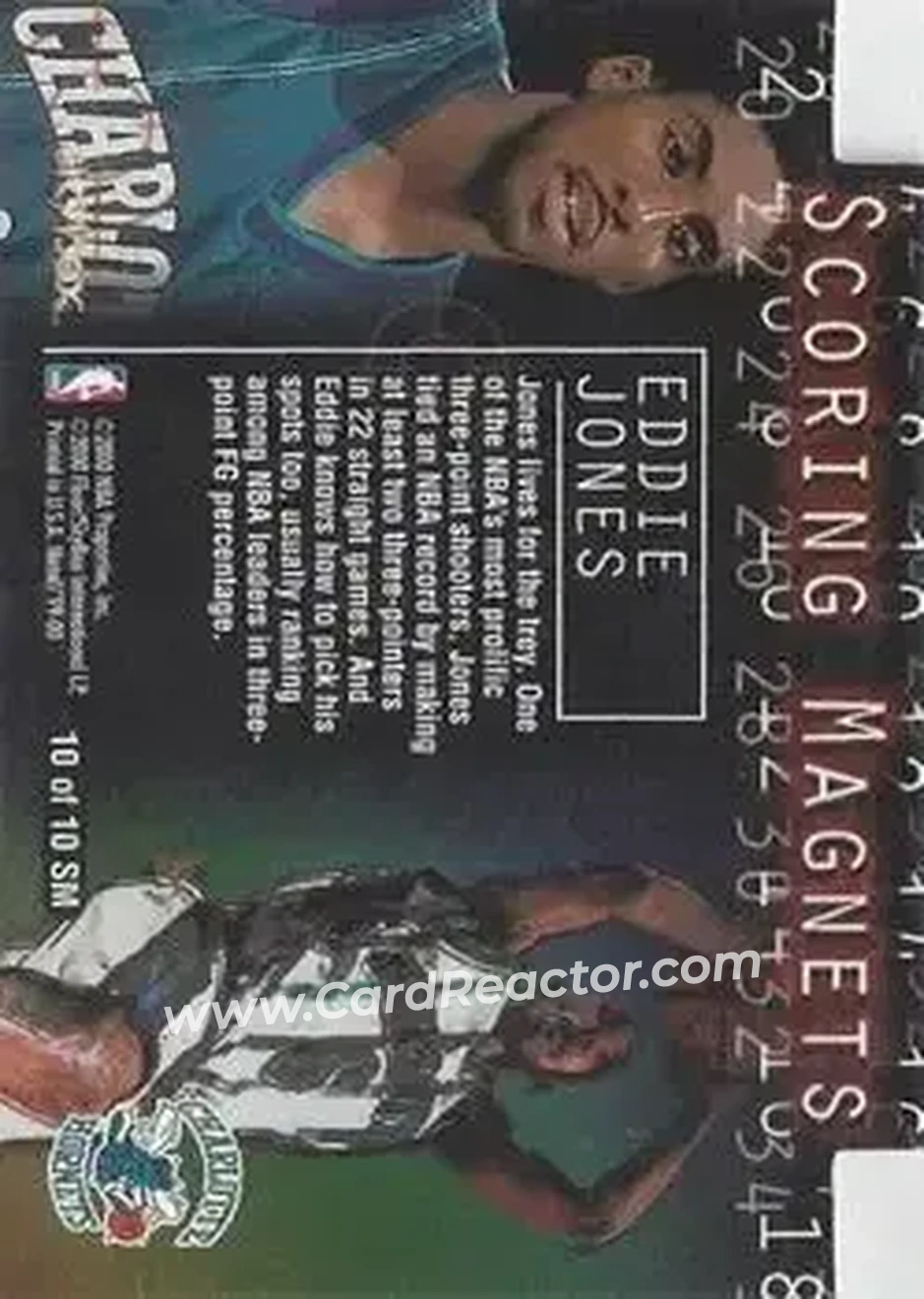 Back of Eddie Jones