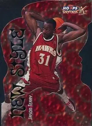 1999-00 Hoops Decade - New Style Die Cut #11NS Jason Terry