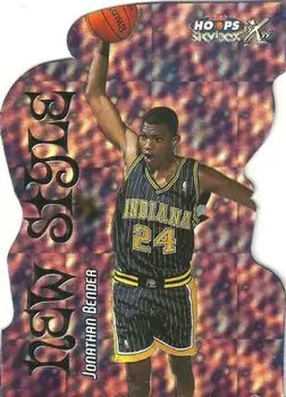 1999-00 Hoops Decade - New Style Die Cut #12NS Jonathan Bender