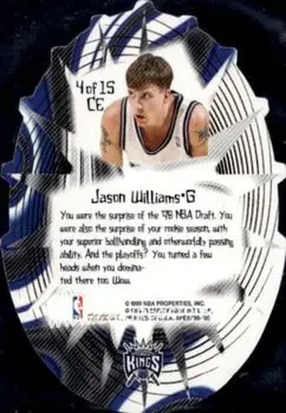 Back of Jason Williams