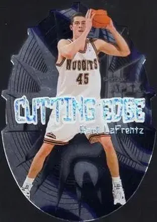 1999-00 SkyBox Apex #15 CE Cutting Edge Raef LaFrentz