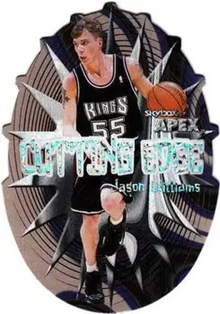 1999-00 SkyBox Apex #4 CE Cutting Edge Plus Jason Williams