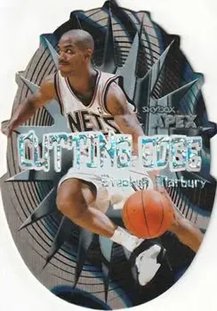 1999-00 SkyBox Apex #7 CE Cutting Edge Plus Stephon Marbury