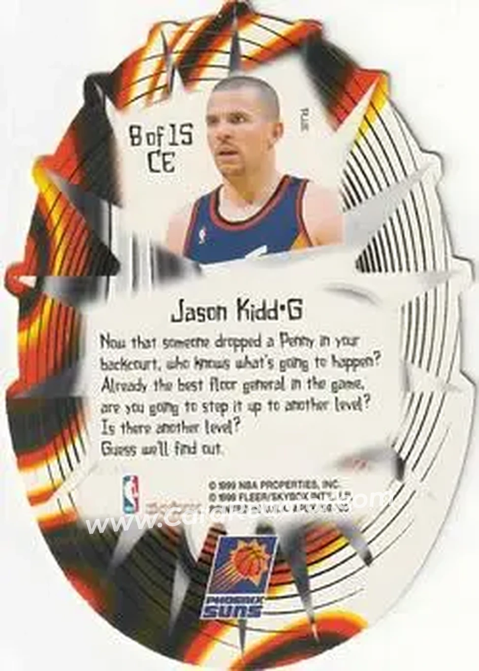 Back of Jason Kidd