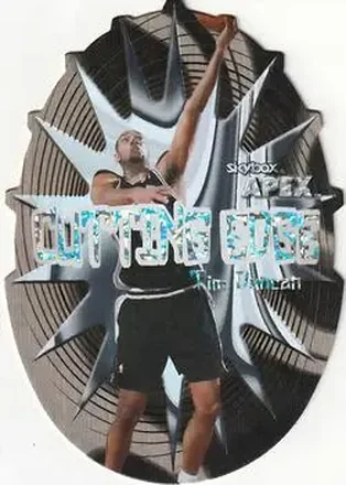 1999-00 SkyBox Apex #9 CE Cutting Edge Plus Tim Duncan
