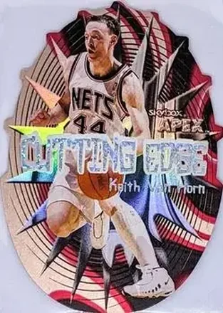 1999-00 SkyBox Apex #14 CE Cutting Edge Plus Keith Van Horn