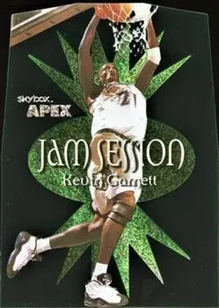 1999-00 SkyBox Apex #9 JS Jam Session Kevin Garnett