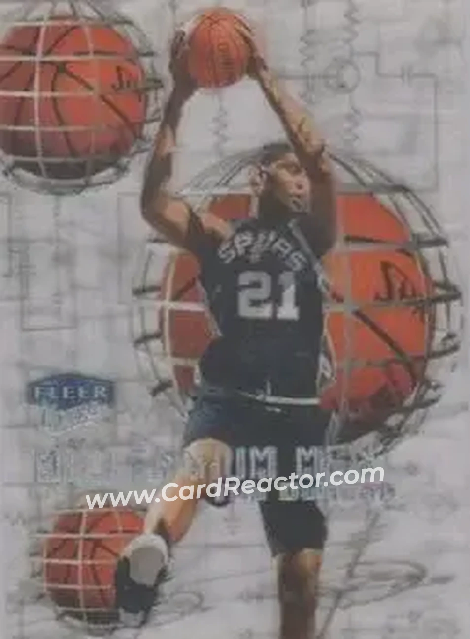 Front of Tim Duncan