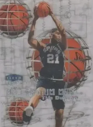 1999-00 Ultra #10 MM Millennium Men Tim Duncan