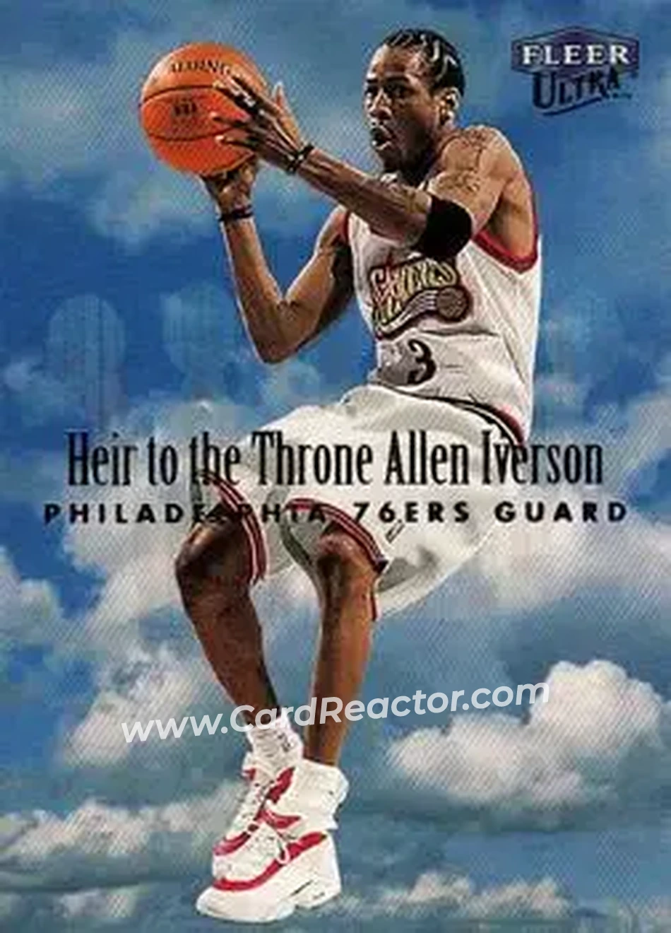 Front of Allen Iverson