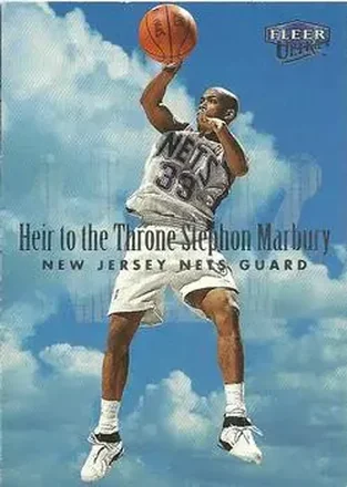 1999-00 Ultra #4 HT Heir to the Throne Stephon Marbury