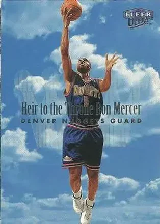 1999-00 Ultra #7 HT Heir to the Throne Ron Mercer