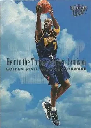 1999-00 Ultra #8 HT Heir to the Throne Antawn Jamison