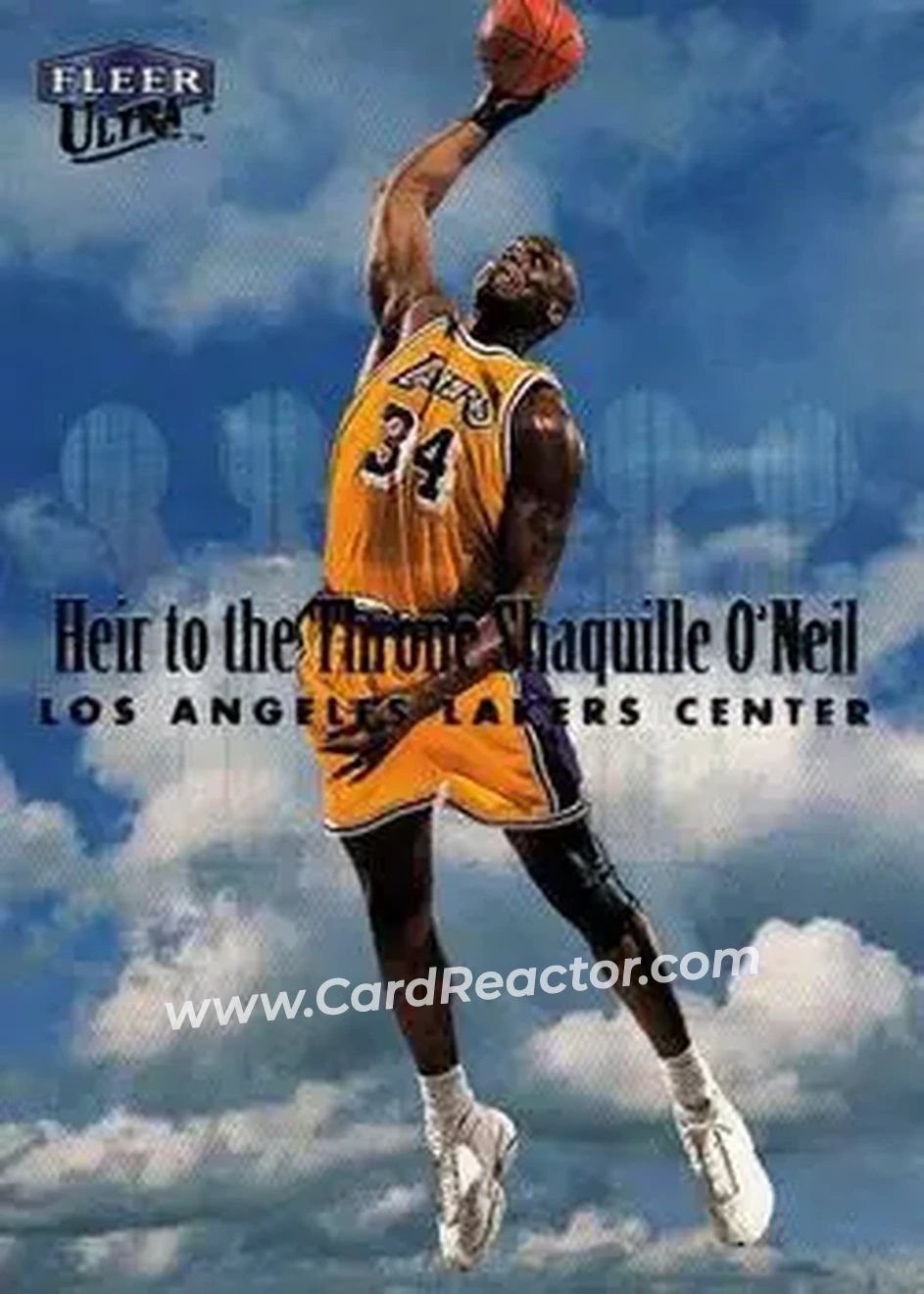 Front of Shaquille O'Neal