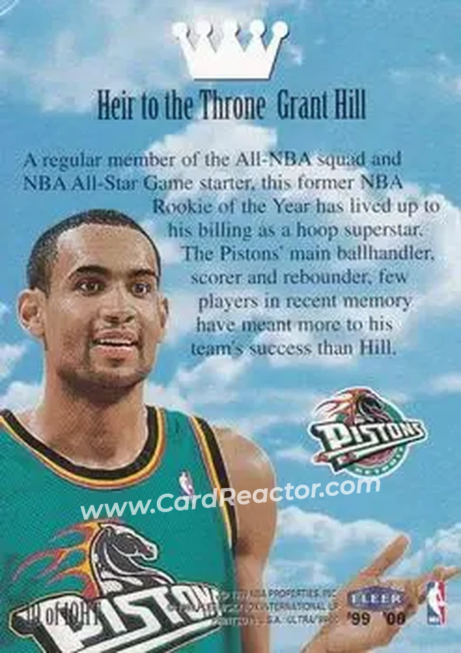 Back of Grant Hill