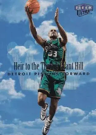 1999-00 Ultra #10 HT Heir to the Throne Grant Hill