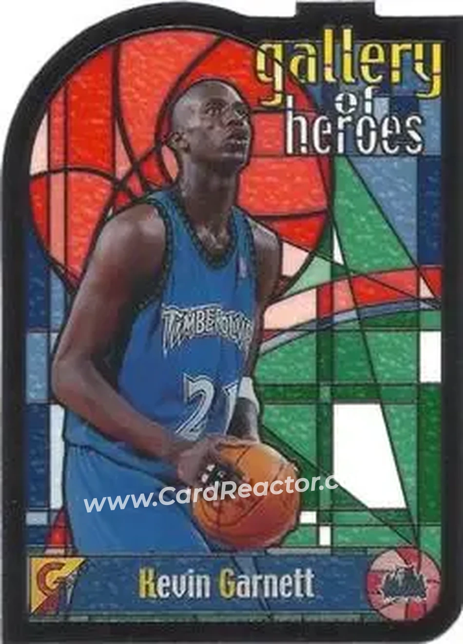 Front of Kevin Garnett