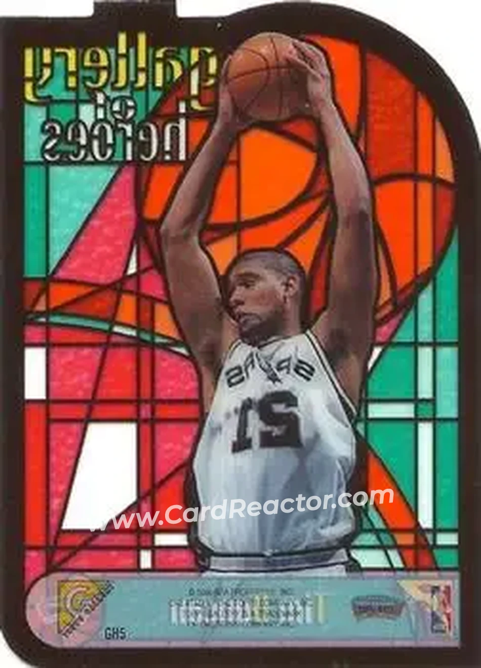 Back of Tim Duncan